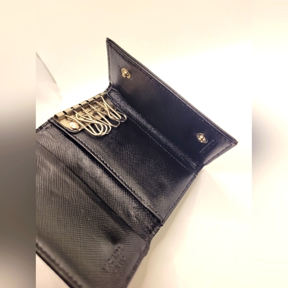 Prada Canvas Leather Key Holder - Picture 3 of 3